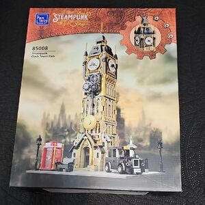 Steampunk Clock Tower Building Set